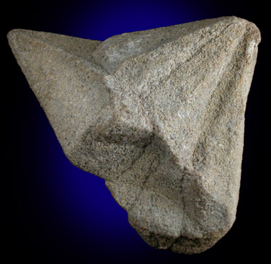 Calcite (twinned crystals) with sand inclusions from Fontainebleau, Seine-et-Marne, France