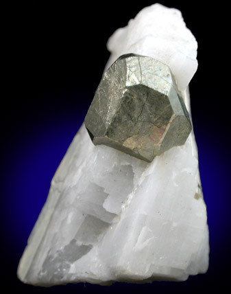 Pyrite in Calcite from Furnace Brook, Franklin, Sussex County, New Jersey