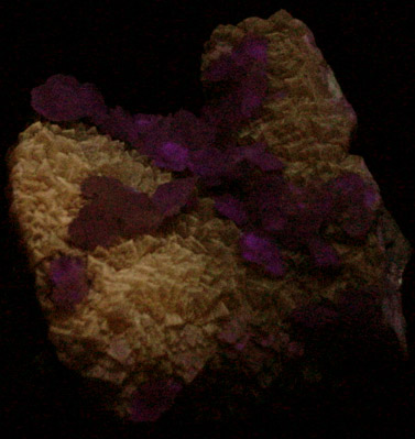 Calcite on Calcite from Badlands, South Dakota