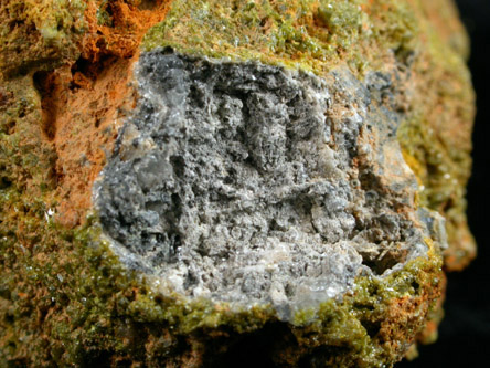 Pyromorphite and Anglesite from Phoenixville District, 1/4 mile southwest of William's Corner, Chester County, Pennsylvania