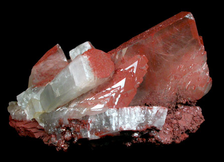 Barite with Hematite inclusions from West Cumberland Iron Mining District, Cumbria, England