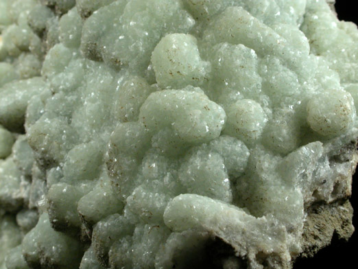 Prehnite pseudomorphs after Glauberite from Fanwood Quarry (Weldon Quarry), Watchung, Somerset County, New Jersey