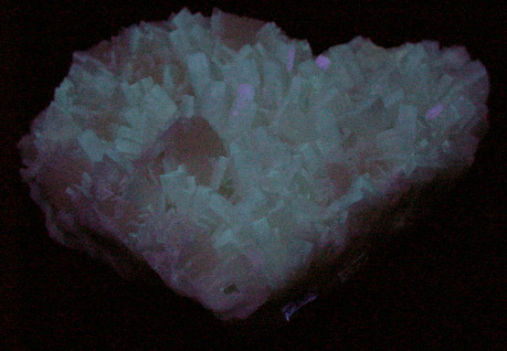 Barite with Calcite from Settlingstones Mine, Fourstones, northwest of Hexam, Northumberland, England