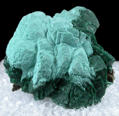 Malachite pseudomorphs after Azurite from Grand Reef Mine, Aravaipa District, Graham County, Arizona