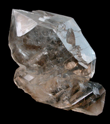 Quartz var. Smoky from Mount Marie, Hebron, Oxford County, Maine