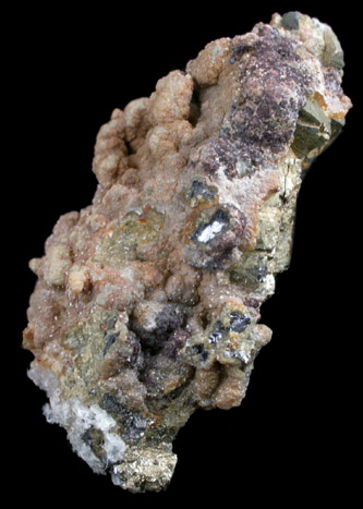 Selenium, Smithsonite, Pyrite from Darwin Mines, Inyo County, California