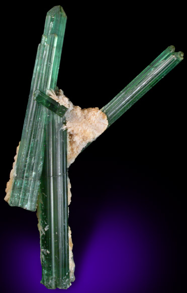 Elbaite Tourmaline from Pederniera Mine, Sao Jose da Safira, Minas Gerais, Brazil