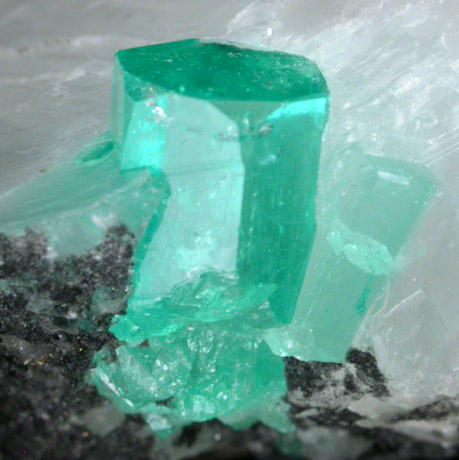 Beryl var. Emerald from La Pita Mine, Maripi deposit, Vasquez-Yacopi District, Colombia