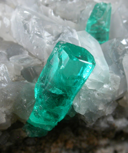 Beryl var. Emerald from Chivor Mine, Guavi-Guateque District, Boyac Department, Colombia