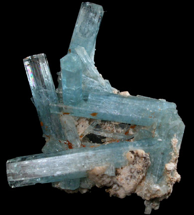 Beryl var. Aquamarine from Erongo Mountains, Damaraland, Namibia