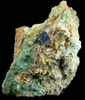 Boleite, Atacamite, Cerussite from Amelia Mine, Boleo District, near Santa Rosalia, Baja California Sur, Mexico (Type Locality for Boleite)