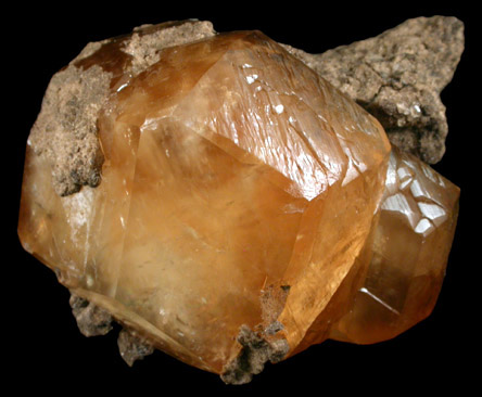 Calcite from Berry Materials Quarry, North Vernon, Jennings County, Indiana