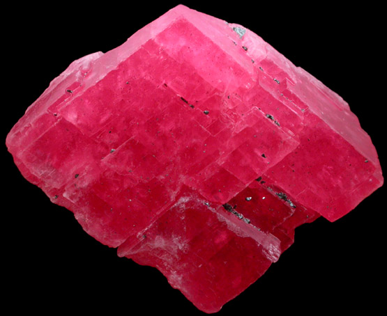 Rhodochrosite with Sphalerite from Sweet Home Mine, Buckskin Gulch, Alma District, Park County, Colorado