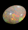 Opal (Precious Opal) from near Mezezo, Shewa (also Shoa or Showa) Plateau, Amhara, Ethiopia