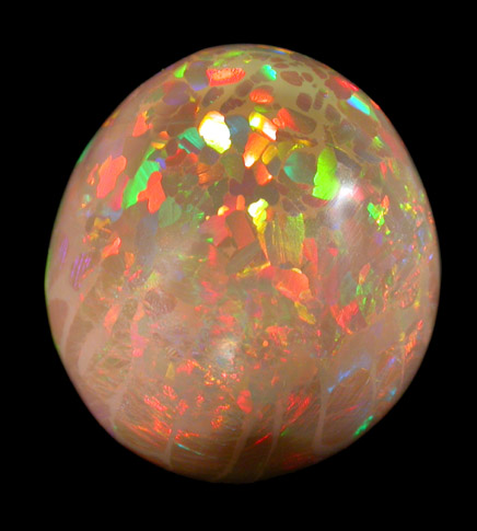 Opal var. Precious Opal from near Mezezo, Shewa (also Shoa or Showa) Plateau, Amhara, Ethiopia