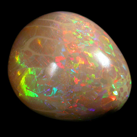 Opal var. Precious Opal from near Mezezo, Shewa (also Shoa or Showa) Plateau, Amhara, Ethiopia