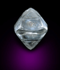 Diamond (2 carat octahedral crystal) from Free State (formerly Orange Free State), South Africa