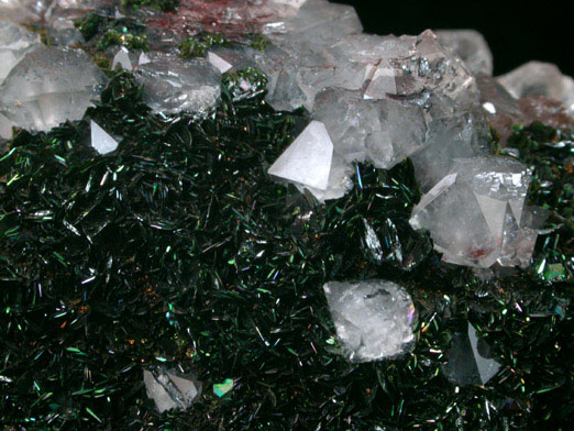 Hematite on Quartz from Cleator Moor, West Cumberland Iron Mining District, Cumbria, England