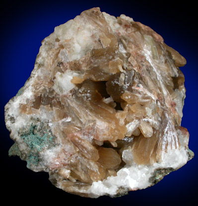 Stilbite, Datolite, Heulandite from Birdsboro, Chester County, Pennsylvania