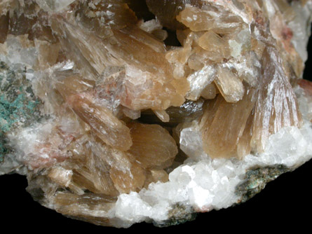 Stilbite, Datolite, Heulandite from Birdsboro, Chester County, Pennsylvania