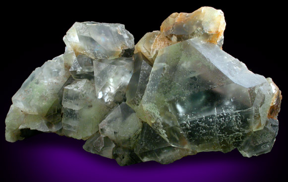 Fluorite from Highway 7 road cut near Madoc, Ontario, Canada