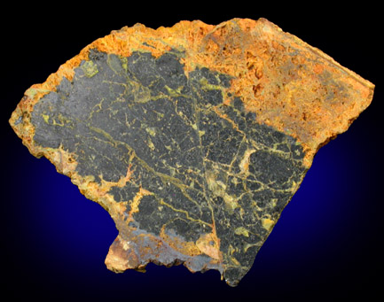 Uraninite from Penzance, Cornwall, England