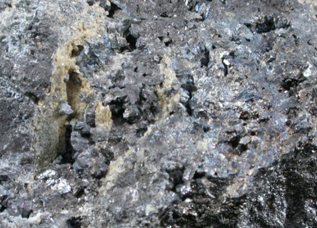 Semseyite with Stibnite from Glendinning Mine, Westkirk, Dumfriesshire, Scotland
