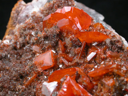 Wulfenite from Red Cloud Mine, Silver District, La Paz County, Arizona