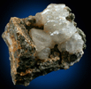 Calcite with Chalcopyrite from Freiberg, Saxony, Germany