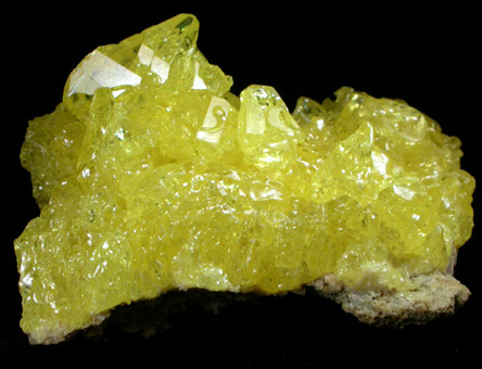 Sulfur from El Desierto, West of Salar de Uyuni, Potosi, Bolivia