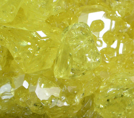 Sulfur from El Desierto, West of Salar de Uyuni, Potosi, Bolivia