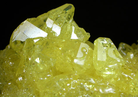 Sulfur from El Desierto, West of Salar de Uyuni, Potosi, Bolivia