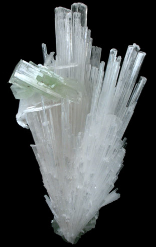 Scolecite with Apophyllite from Rahuri, Maharashtra, India