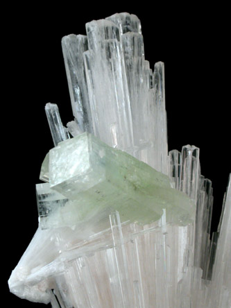 Scolecite with Apophyllite from Rahuri, Maharashtra, India