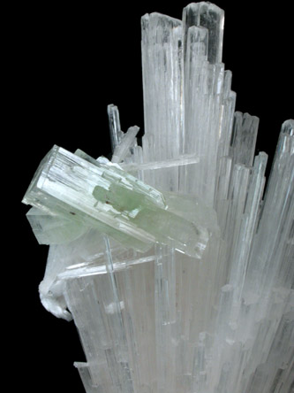 Scolecite with Apophyllite from Rahuri, Maharashtra, India