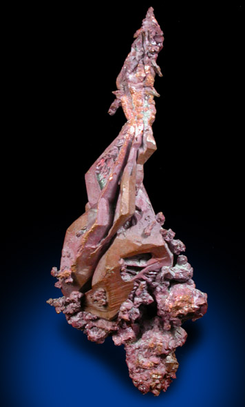 Copper (Spinel-law Twins) from Dzhezkazgan, Karaganda Oblast', Kazakhstan