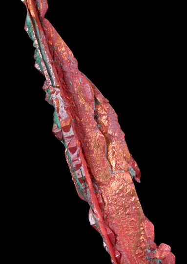 Copper var. Spinel-law Twins with Cuprite from Dzhezkazgan, Karaganda Oblast', Kazakhstan