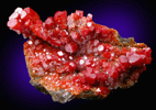 Vanadinite from North Geronimo Mine, La Paz County, Arizona