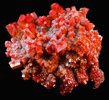 Vanadinite with Calcite from North Geronimo Mine, La Paz County, Arizona