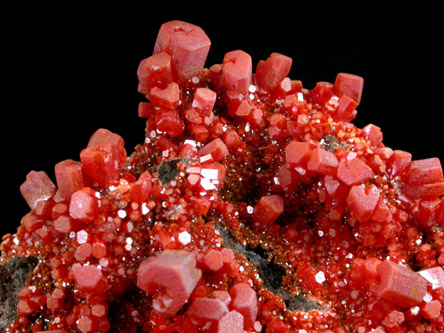 Vanadinite from North Geronimo Mine, La Paz County, Arizona