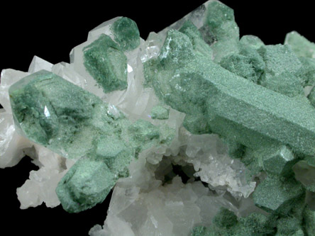 Quartz with Chlorite inclusions from Rougemont Quarry, Durham County, North Carolina