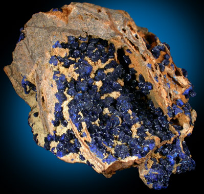 Azurite from Bisbee, Warren District, Cochise County, Arizona