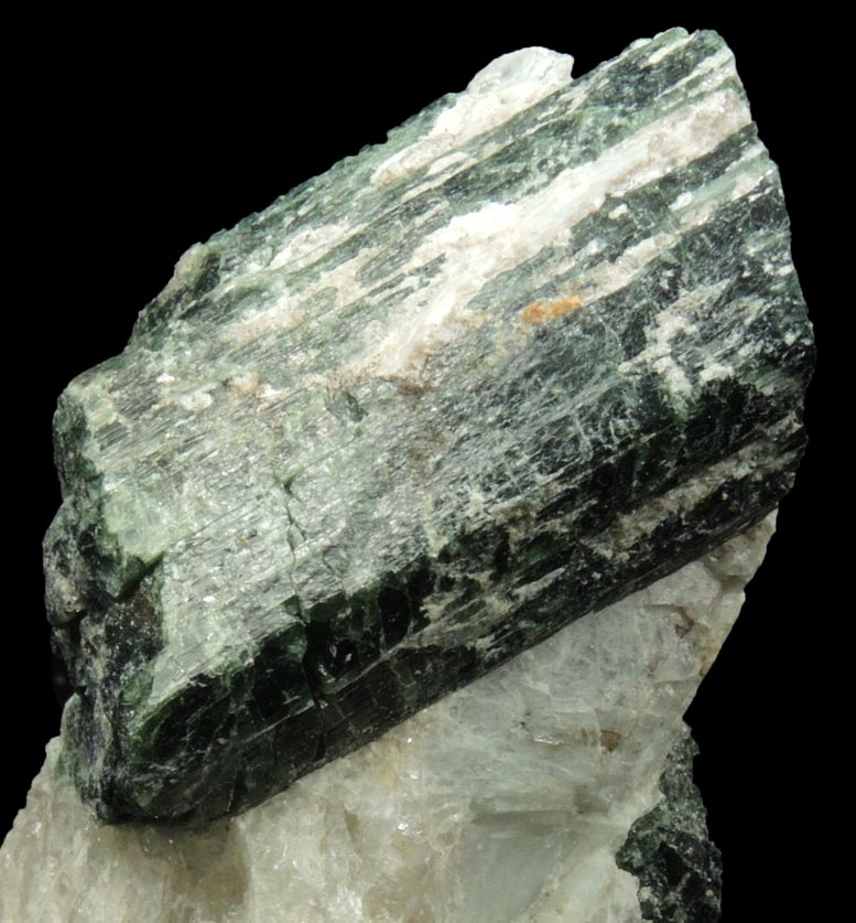 Schorl Tourmaline from Harlem Meer, in the northeast corner of Central Park, New York City, New York County, New York