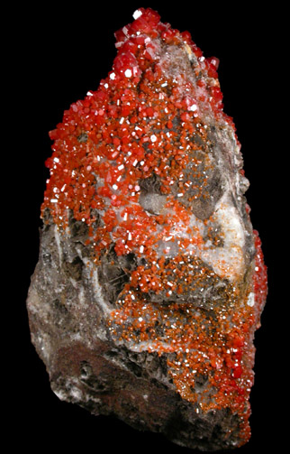 Vanadinite from North Geronimo Mine, La Paz County, Arizona