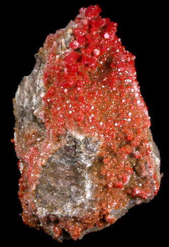 Vanadinite from North Geronimo Mine, La Paz County, Arizona