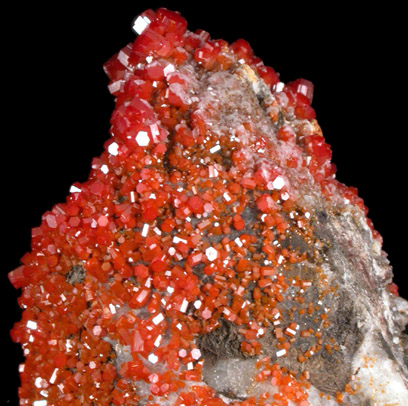 Vanadinite from North Geronimo Mine, La Paz County, Arizona