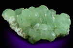 Prehnite from Bull Run Quarry, near Conklin, Loudoun County, Virginia