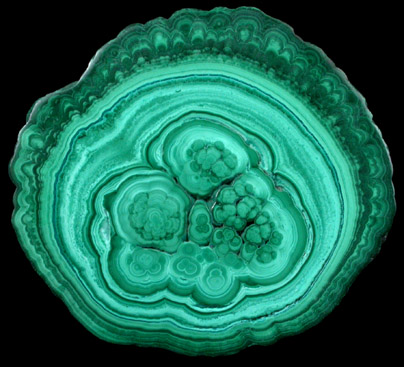 Malachite from Mashamba Mines, 10 km west of Kolwezi, Katanga Copperbelt, Lualaba Province, Democratic Republic of the Congo