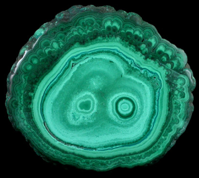 Malachite from Mashamba Mines, 10 km west of Kolwezi, Katanga Copperbelt, Lualaba Province, Democratic Republic of the Congo