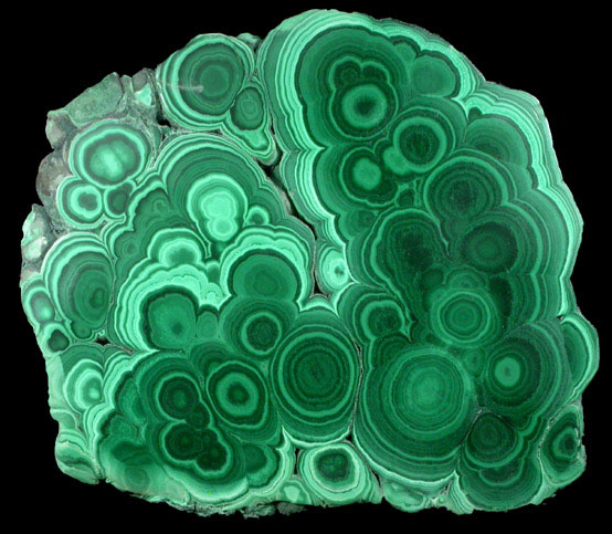 Malachite from Mashamba Mines, 10 km west of Kolwezi, Katanga Copperbelt, Lualaba Province, Democratic Republic of the Congo